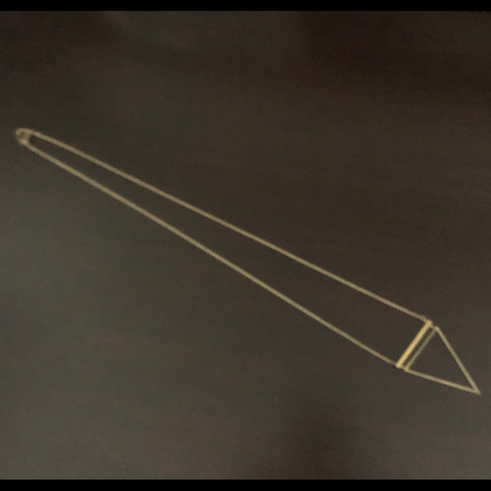 Only one left! HP! Triangle Necklace - Picture 5 of 6